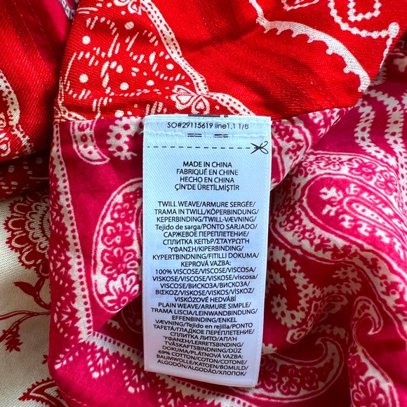 RALPH LAUREN BANDANA-PRINT SLEEVELESS BLOUSE - Picture 7 of 10